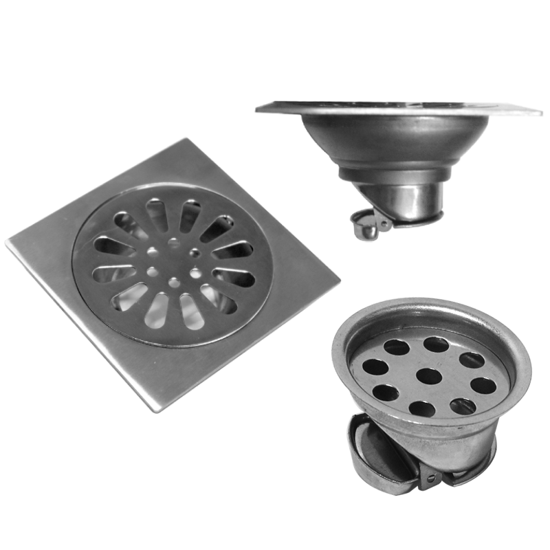 Sarangan Got Stainless Bulat Otomatis 